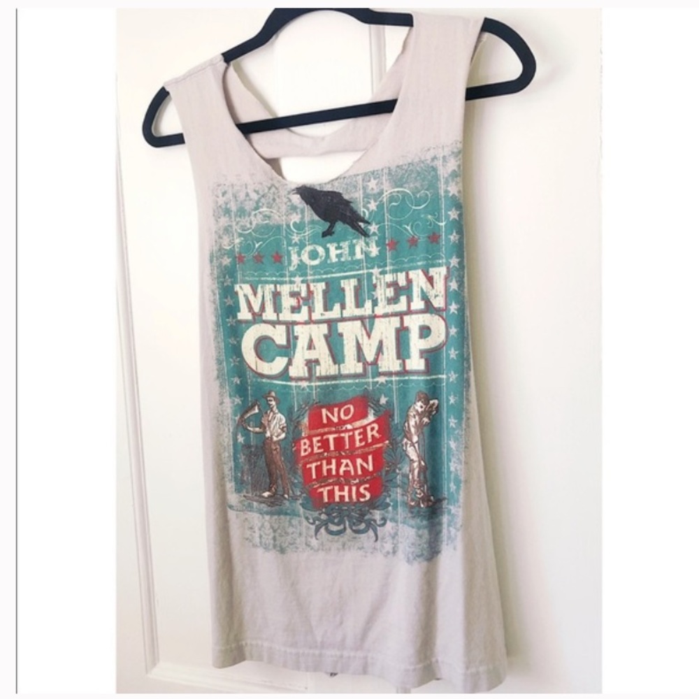 COPY - Reconstructed John Mellencamp Concert T-shirt